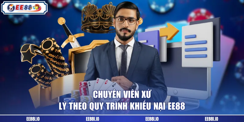Chuyên viên xử lý theo quy trình khiếu nại EE88